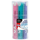BOTE 36 UDS REGLA PLEGABLE 30CM CON PLANTILLAS KIDEA | 36 UNIDADES | (KIDEA)